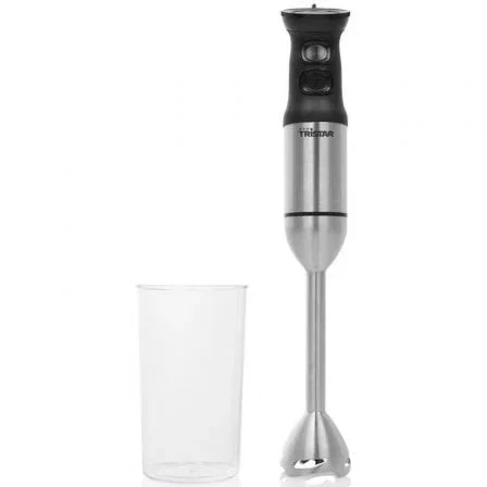 Tristar Batidora de Mano MX-4855 con 1200W de Potencia y Accesorios, Batidora de Varillas de Acero Inoxidable para Sopas y Batidos, Taza Medidora 600ml Tristar Batidora de Mano MX-4855 con 1200W de Potencia y Accesorios, Batidora de Varillas de Acero Inoxidable para Sopas y Batidos, Taza Medidora 600ml